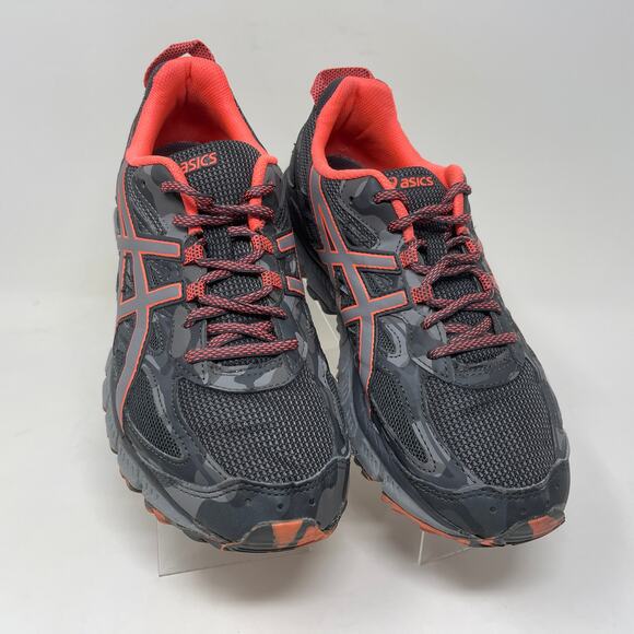 Asics Gel Scram 3 Trail Run Shoes Womens 9 1/2 Gray Orange 82#4=K.6.7 - Picture 4 of 12